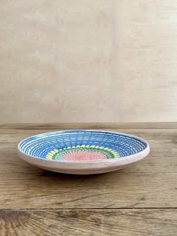 Peacock Blue Candy, small plate