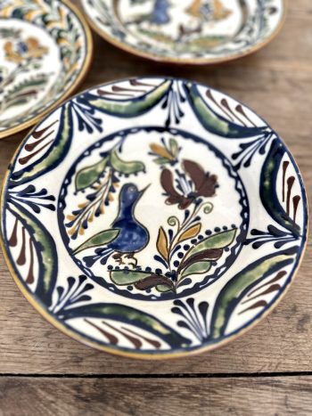 Medium size antique transylvanian replica plates, Romania